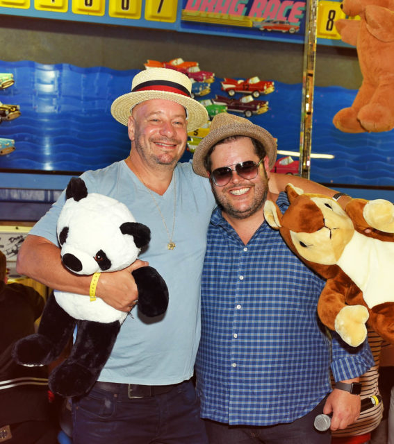 Jeff Ross and Josh Gad